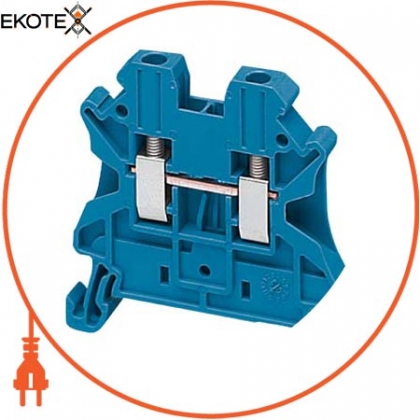Schneider NSYTRV22BL linergy проходной клеммный блок - 2.5мм? 24a 1-уровневый 1x1 винтовой - синий