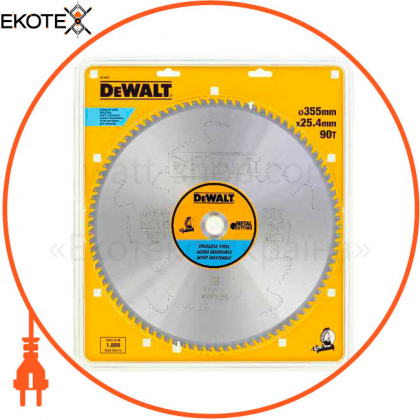 Диск пильний METAL CUTTING DeWALT DT1922, DeWALT, DT1922