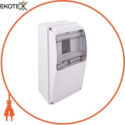 Enext CP6000 корпус ударопрочный из абс-пластика e.plbox.industrial.130x240x105.6m передняя панель наклонная ip54