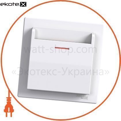 КАРТК. ВИМИКАЧ ХУТРО БІЛ, Schneider, EPH6200121