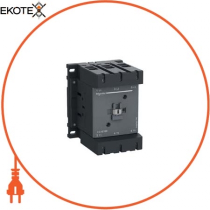 Контактор TeSys LC1-E - 3P - AC-3 690 В 120 A - котушка 24 В пер. струму - 50 Гц, Schneider, LC1E120B5