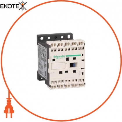 Контактор K 3P, 6А, АЛЕ, 220В, пружинний затиск, Schneider, LC1K06103M7