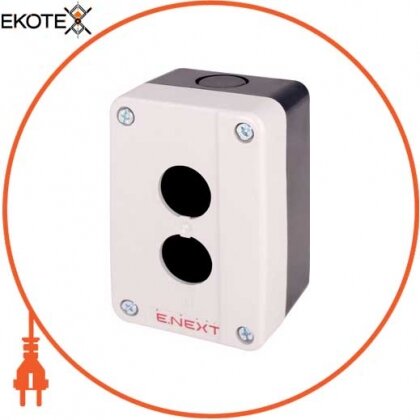 Enext p0810147 корпус для 2 кнопок e.mb.box02