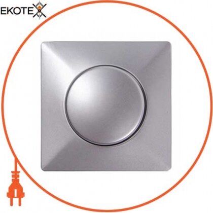 Enext ins0040104 панель e.lux.13011l.13006c.pn.aluminium светорегулятора с диском, алюминий
