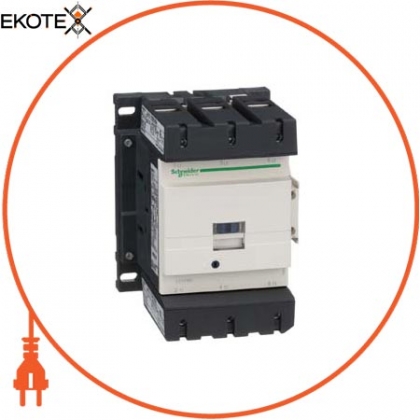 Контактор D 3P, 150А, АЛЕ + НЗ, 110B, обмежувач, Schneider, LC1D150FD