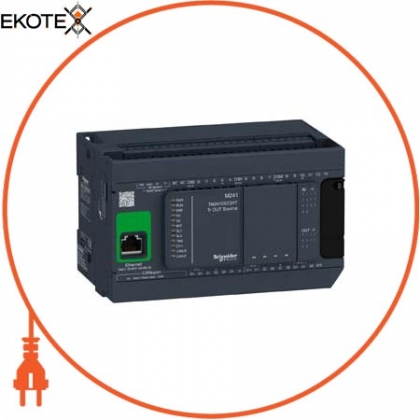 Schneider TM241CEC24T базовый блок m241-24вх./вых. транзист.источник ethernet can master