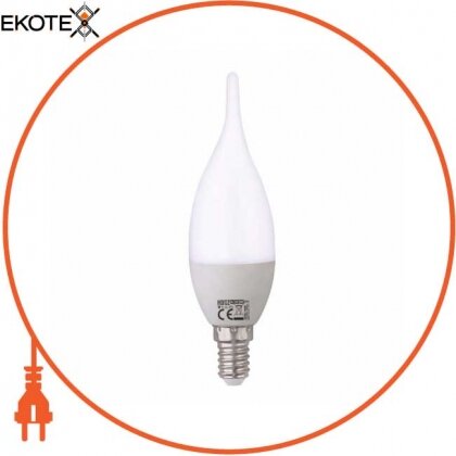 Horoz Electric 001-004-0010-010 лампа свеча на ветру smd led 10w 6400k е14 1000lm 175-250v