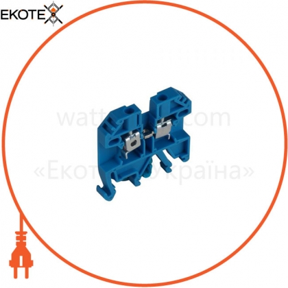 Клемна колодка складальна ENERGIO JXB 2.5 на DIN-рейку синя, ENERGIO, 53028