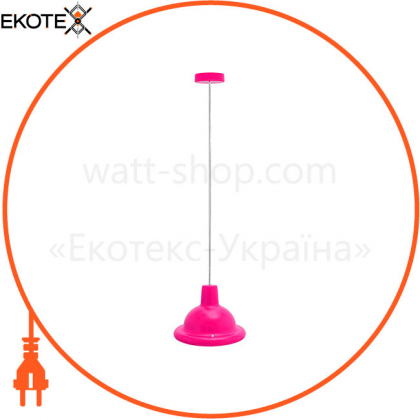 Світильник ERKA 1303 LED, стельовий, 12W, 6400K, рожевий, ERKA, 130322