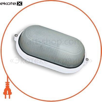 Світильник овал білий c LED платою, Ecostrum, SL-1101 LED