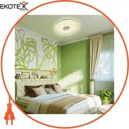 Світлодіодний EUROLAMP Світильник LED SMART LIGHT Flower 60W 3000K-6000K, Eurolamp, LED-SL-60W-N10(deco)