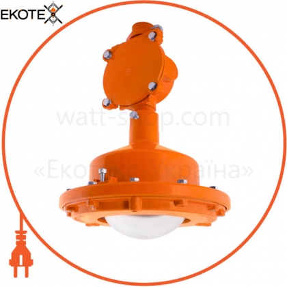 Enext l0160017 светильник взрывозащищенный дсп 21вех-30-001 1exdiibt6, 30вт, индивидуальное подключение, крепление на трубу 3/4, без решетки, без отражателя
