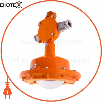 Enext l0160018 светильник взрывозащищенный дсп 21вех-30-101 1exdiibt6, 30вт, транзитное подключение, крепление на трубу 3/4, без решетки, без отражателя