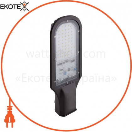 Enext l0820006 светильник светодиодный консольный e.led.street.eco.30.4500, 30вт, 4500к, ip66