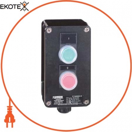станція управління - XAW-F - пласток - 1 NО - зелена - старт-стоп, Schneider, XAWG210EX