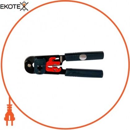 Enext t006010 инструмент e.tool.crimp.ht.208.m для обжима коннекторов, зачистки и резки кабеля