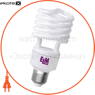 ELM 17-0110 лампа энергосберегающая es-16 30w 4000k e27  17-0110