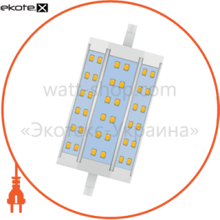 Лампа світлодіодна лінійна LL-36 10W R7s 3000K алюм. корп., пл. база ALL-0633, Electrum, A-LL-0633