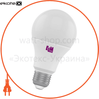 Лампа світлодіодна стандартна B70 PA-10 15W E27 4000K алюмопл. корп. 18-0009, ELM, 18-0009