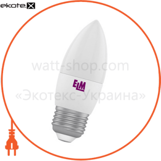 Лампа світлодіодна свічка PA11 4W E27 4000K алюмопластиковый корп. 18-0018, ELM, 18-0018