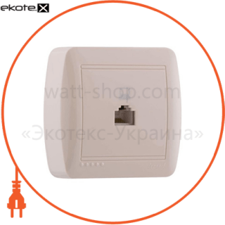 Розетка комп'ютерна, Lezard, 711-0400-139