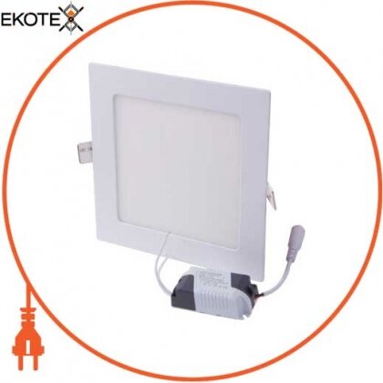 Enext l0860005 светильник светодиодный вбудов e.led.mp.square.r.12.4500, квадрат, 12вт, 4500к, 840лм