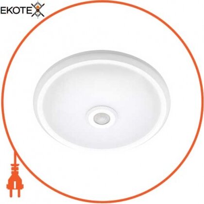 Enext s061022 светильник светодиодный потолочный с датчиком движения e.sensor.led.77.12.4000(белый), 12вт, 4000к, 360°, ip20
