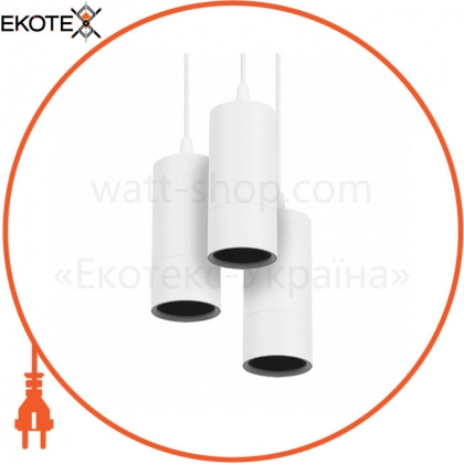 Eurolamp LHW3-LED-GU10(white) eurolamp светильник подвесной для ламп gu10*3 white