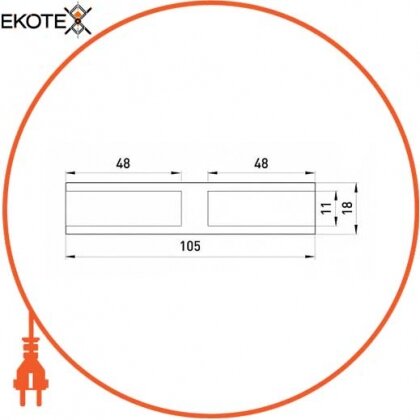 Enext s4042004 гильза алюминиевая кабельная соединительная e.tube.stand.gl.70