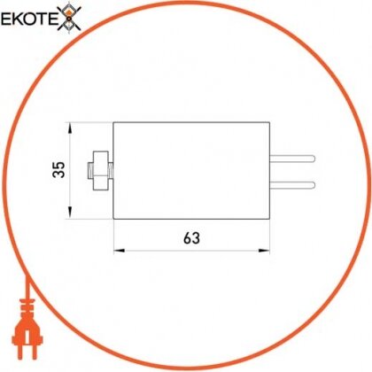 Enext l0420001 конденсатор capacitor.13, 13 мкф