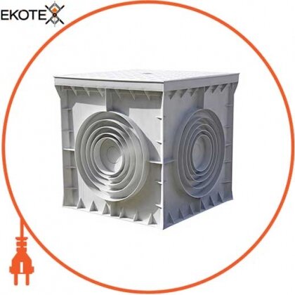 Enext CP202020 колодец кабельный пластиковый e.manhole.200.200.200.cover, 200х200х200мм с крышкой