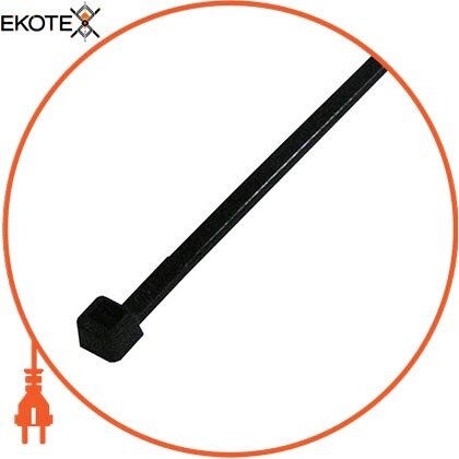 Enext s015118 кабельная стяжка e.ct.stand.500.8.black (100шт), черная