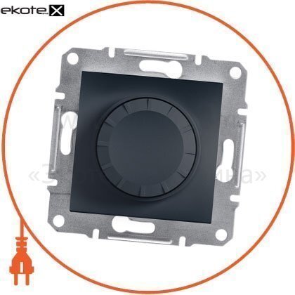 Світлорегулятор поворотний/600RL/двонаправлений/illuminated (MTN5133-0000+Led module), без рамки, ant, Schneider, EPH6500171