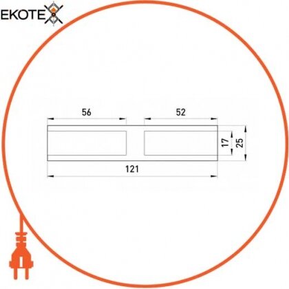 Enext s4042007 гильза алюминиевая кабельная соединительная e.tube.stand.gl.150