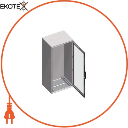 Шафа SM прозорі двері без монтажної плати 1600x800x400, Schneider, NSYSM16840T