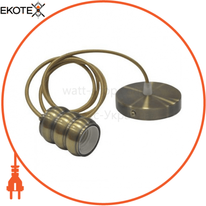 Horoz Electric 021-009-0001 светильник подвесной e27 металл (медь, золото, хром, черный)
