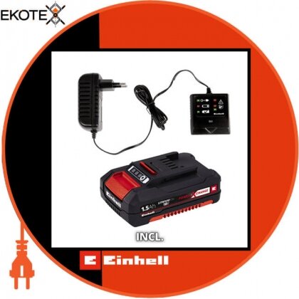 Einhell 3411102 тример акумуляторний gc-ct 18/24 li p (1x1,5ah)