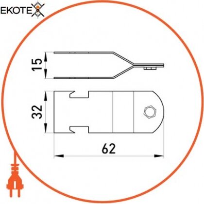 Enext i0500001 труба металлическая e.industrial.pipe.thread.1/2 с резьбой , 3.05 м