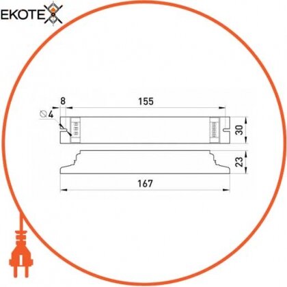 Enext l010002 балласт электронный e.ballast.electron.l.230.6