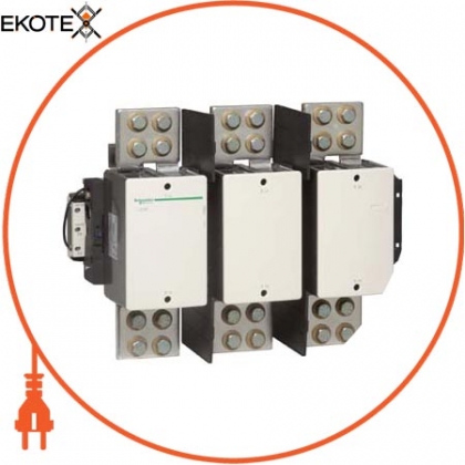 TeSys F contactor - 3P (3 NO) - AC-1 - <= 440 V 2100 A - coil 110 V AC, Schneider, LC1F2100F7