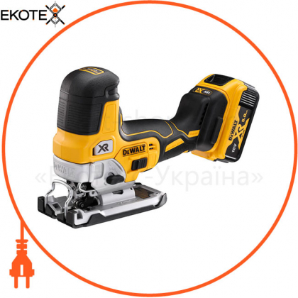 Пила лобзиковая акумуляторна бесщеточний DeWALT DCS335P2, DeWALT, DCS335P2