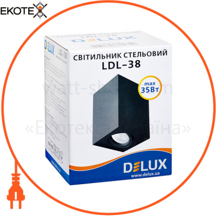 Светильник потолочный DELUX_LDL-38 _черный