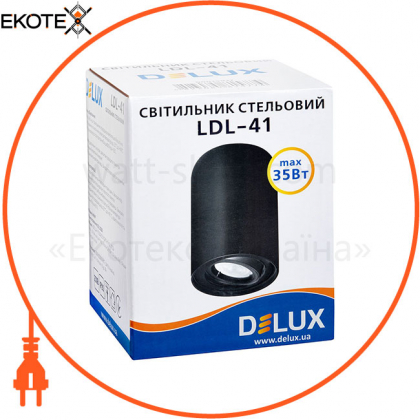 Светильник потолочный DELUX_LDL-41 _черный