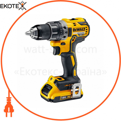 Дриль-шуруповерт акумуляторна безщіткового DeWALT DCD791L2T, DeWALT, DCD791L2T