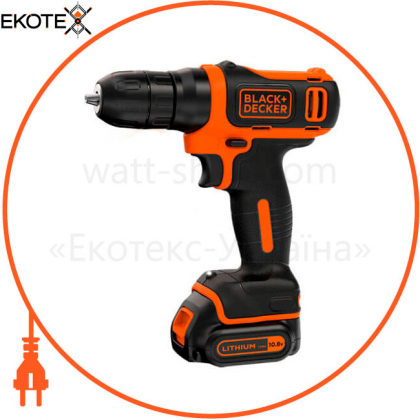 Дриль-шуруповерт акумуляторна BLACK + DECKER BDCD12, BLACK+DECKER, BDCD12