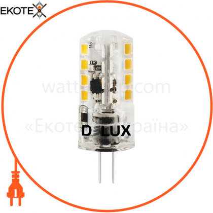 Лампа светодиодная DELUX G4E 3 Вт 3000К 230В G4