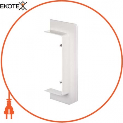Тримач кабелю 45 - wall / ceiling frame - 140 x 55 mm - PC / ABS - polar white, Schneider, ISM10305P