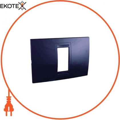 Unica Allegro - декоративна рамка - 1 module - indigo blue, Schneider, MGU4.101.42