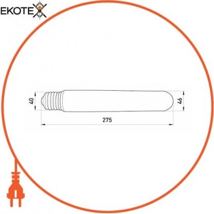 Enext l0450005 лампа натриевая высокого давления e.lamp.hps.e40. 250, e40, 250 вт