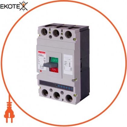 Enext i0770023 силовой автоматический выключатель e.industrial.ukm.400rе.400 с электронным расцепителем, 3р, 400а